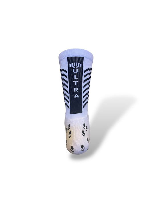 Ultra IN&UT grip socks PRO - Vit (tjock version)