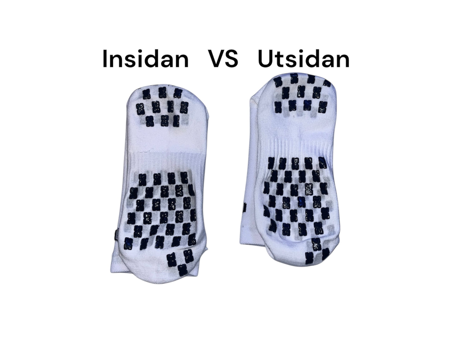 Ultra IN&UT grip socks PRO - Vit (tunn version)